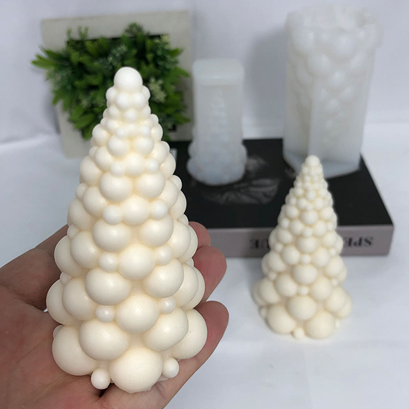 Soap Making Kit For Beginners - 3D Bubble choinka świeca silikonowa foremka