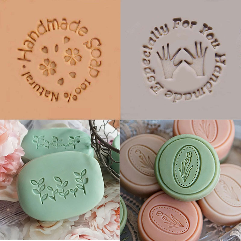 Soap Making Diy Kit - Spersonalizowana niestandardowa forma do pieczęci mydlanych,