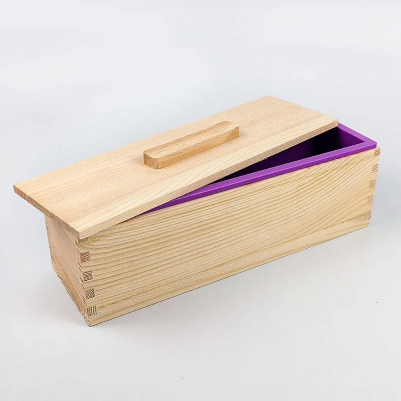 Soap Making Kit For Beginners - Silikonowa forma do mydła Prostokątna elastyczna