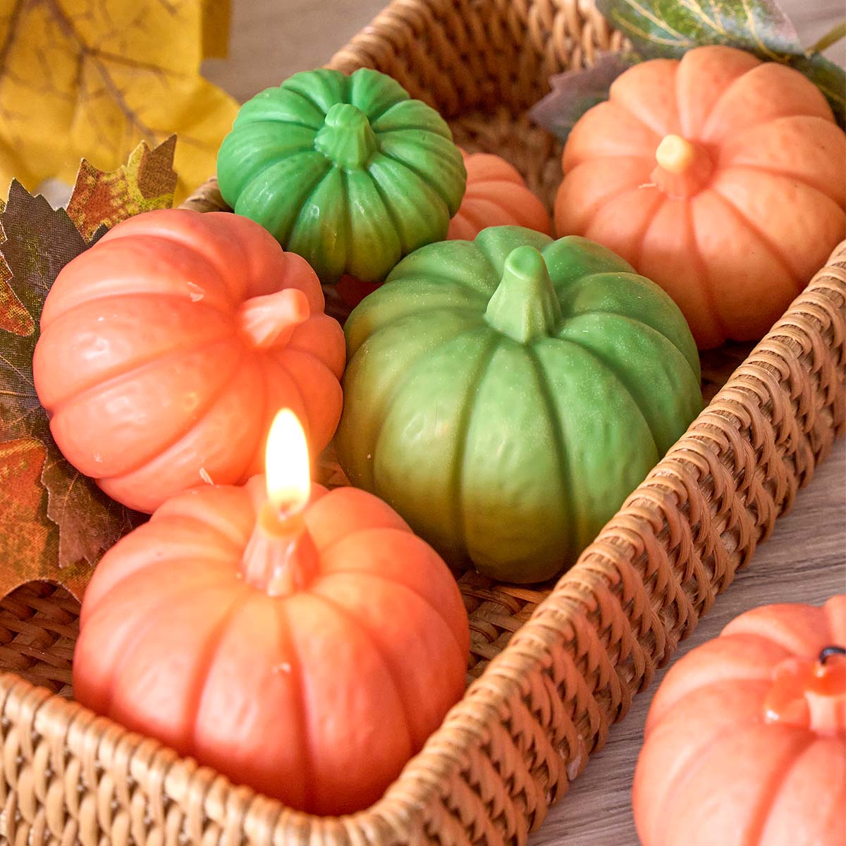 Soap Making Gifts - Forma Silikonowa Dynia Halloween Świeca DIY