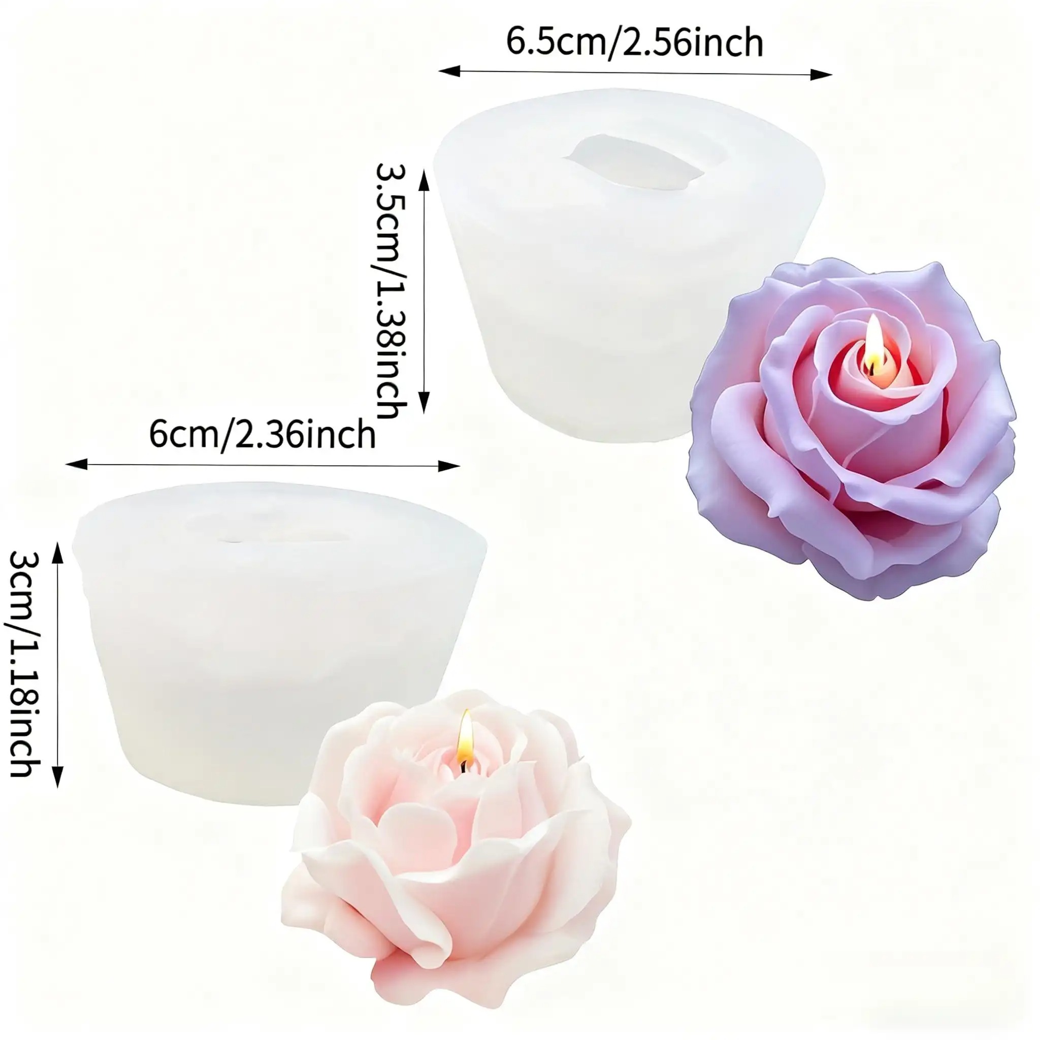 2 sztuki romantycznych silikon – Soap Making Gifts recenzja i cena
