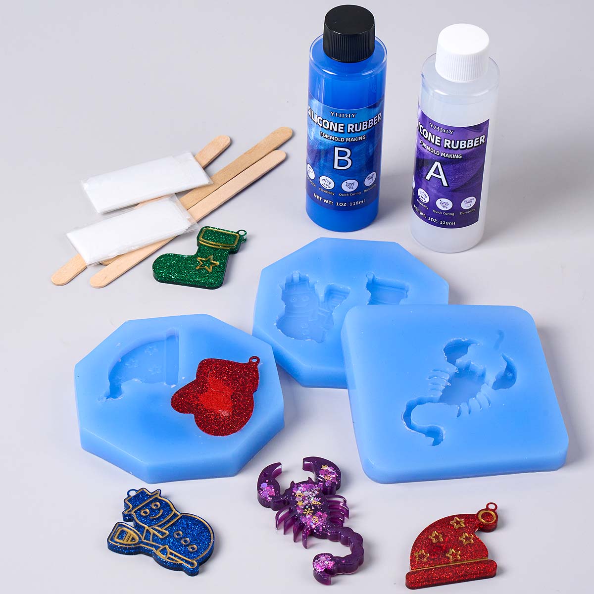 Zestaw do tworzenia form silik – Soap Making Diy Kit recenzja i cena
