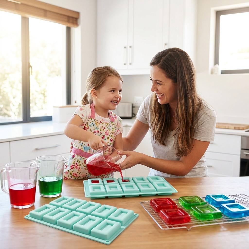 Nieprzywierająca prostokątna f – Soap Making Instructions recenzja i cena