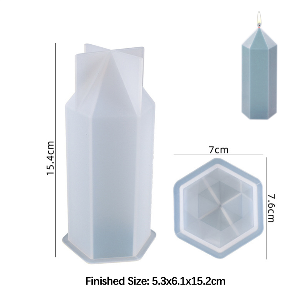Sześciokątne formy do świec ko – Soap Making Diy Kit recenzja i cena