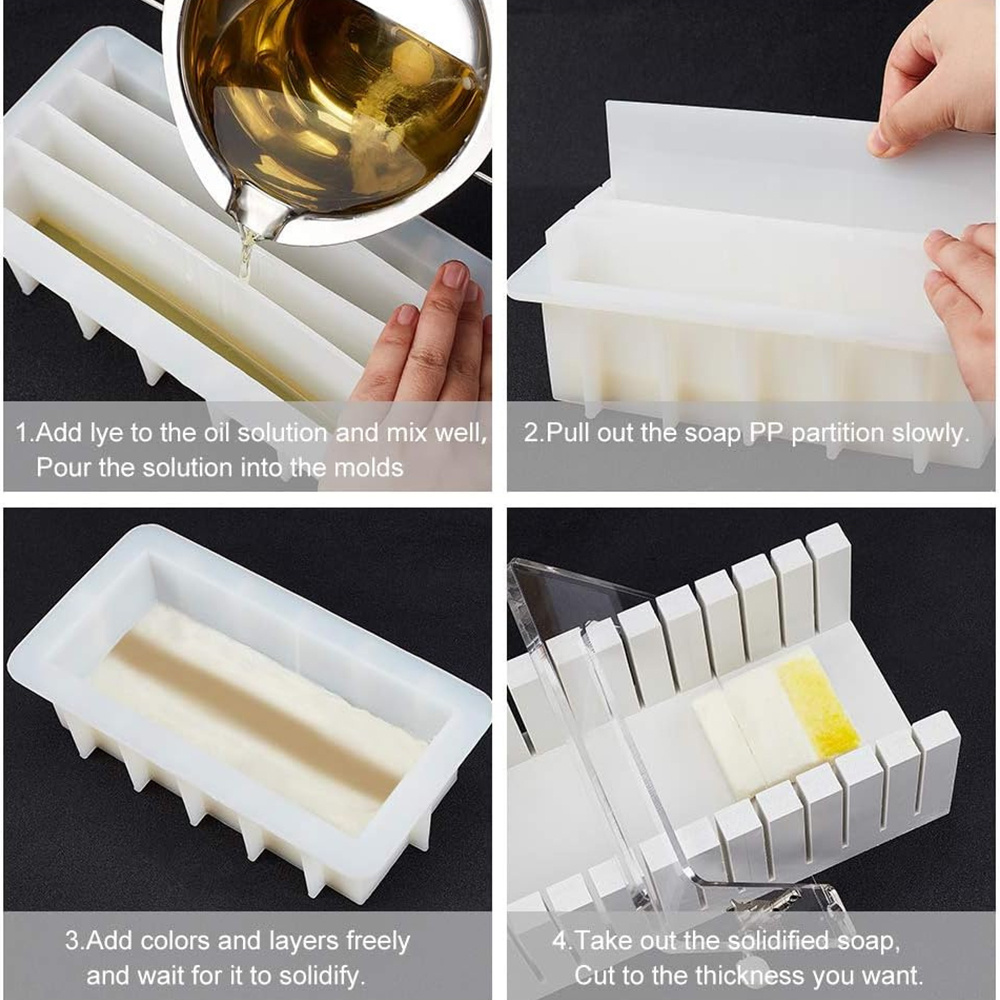 Forma silikonowa do mydła 42oz – Soap Making Kit For Beginners recenzja i cena