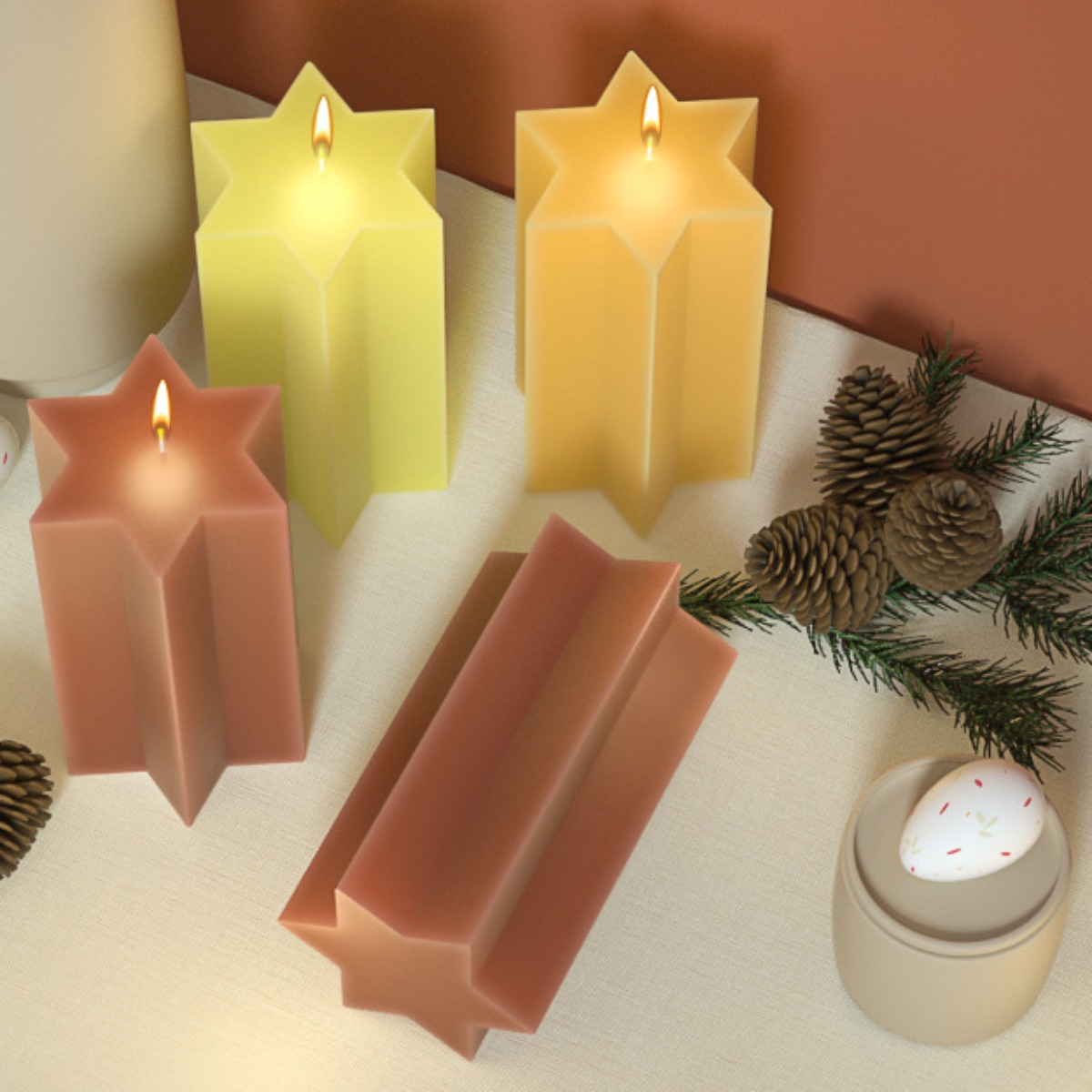 3D sześciokątna kolumna forma  – Soap Making Gifts recenzja i cena