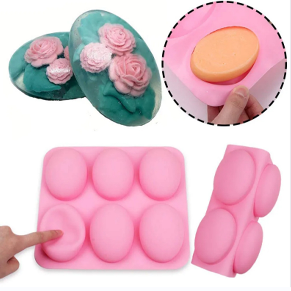 6 wgłębień Wielofunkcyjna owal – Soap Making Instructions recenzja i cena