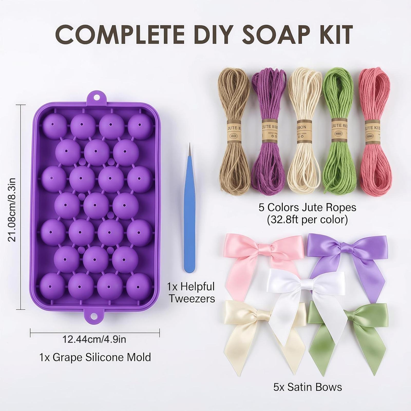 Forma do mydła w kształcie win – Soap Making Diy Kit recenzja i cena