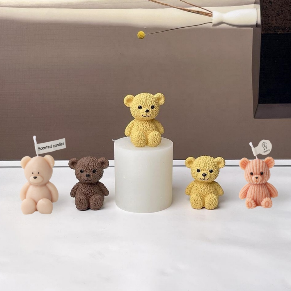 3D Cute Bear Candle Making Mou – Soap Making Gifts recenzja i cena
