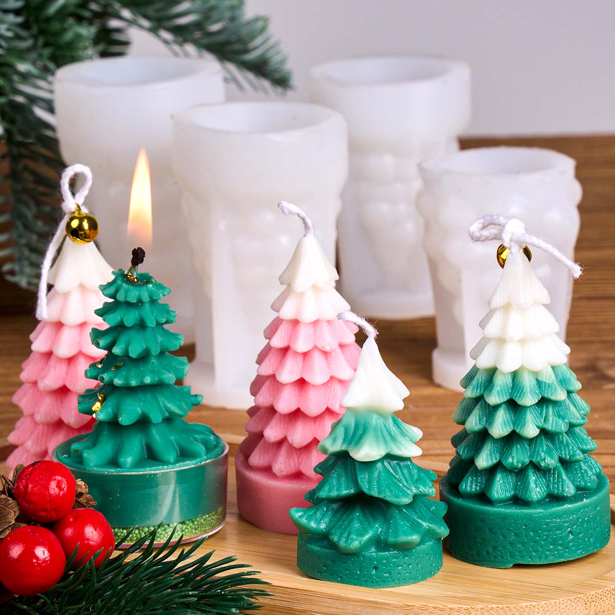 Forma silikonowa 3D choinka do – Soap Making Gifts recenzja i cena